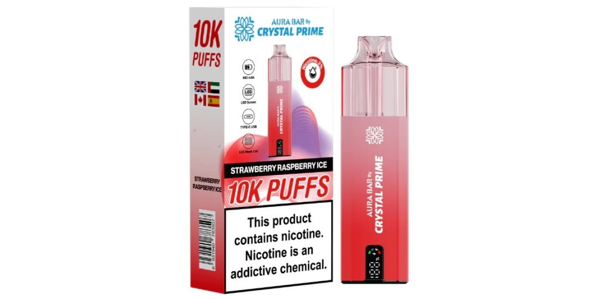 Crystal Prime 10K Box of 5 – Premium Disposable Vapes for Long-Lasting Flavor