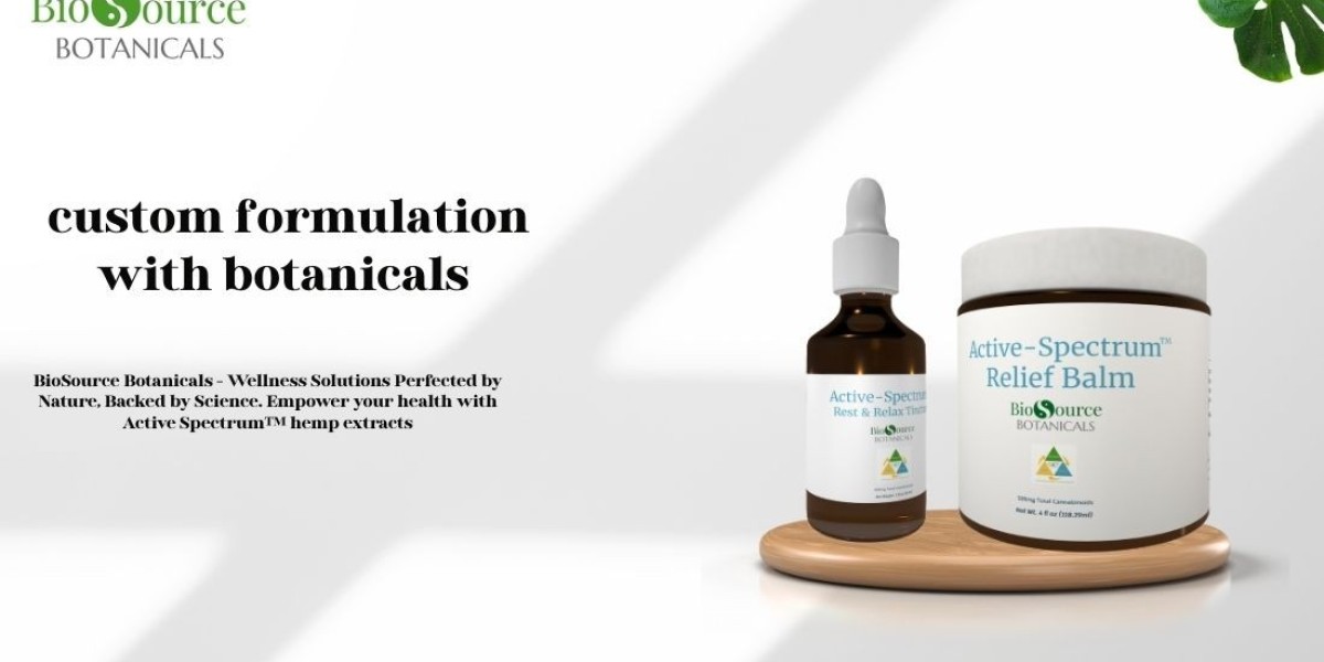Crafting Wellness: The Power of Custom Formulation with Botanicals